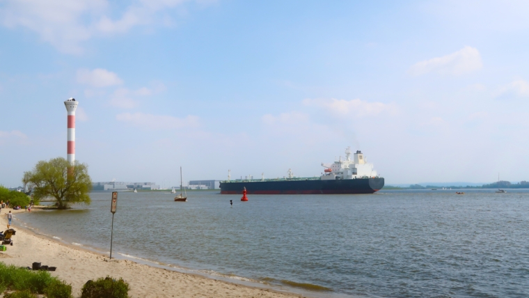 Elbstrand Blankenese